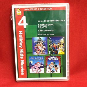 MGM Movie Collection 4 Holiday Kids Movies Sealed New